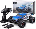 1:18 Scale 4WD RC Rock Crawler Monster Truck – 35 KPH High-Speed Off-Road Remote Control Car with LED Lights & Rechargeable Battery