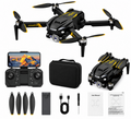 S8 Drone with 4K HD Dual Camera, 4 Brushless Motors, Optical Flow Positioning, 360° Flip, Gesture Control, Headless Mode, One-Key Take-Off/Landing & 2.4GHz Remote Control