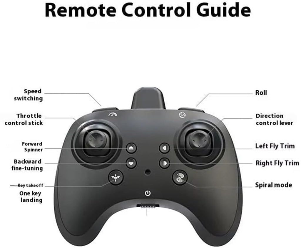 RC Aeroplane for Kids & Adults, 2.4GHz Remote Control Airplane with LED Lights, 360° Stunt Flips, 6-Axis Gyro Stabilization, USB Rechargeable EPP Foam RC Plane for Beginners