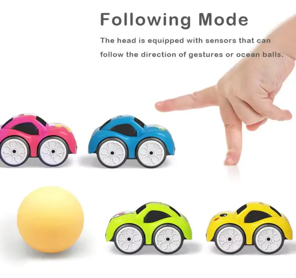 5 in 1 Remote Control Intelligent Sensor Drift Car for Kids – Mini RC Drifting Car with Follow Me, Escape Mode & Music Toy Gifts for Boys Girls Visit the Amitasha Store