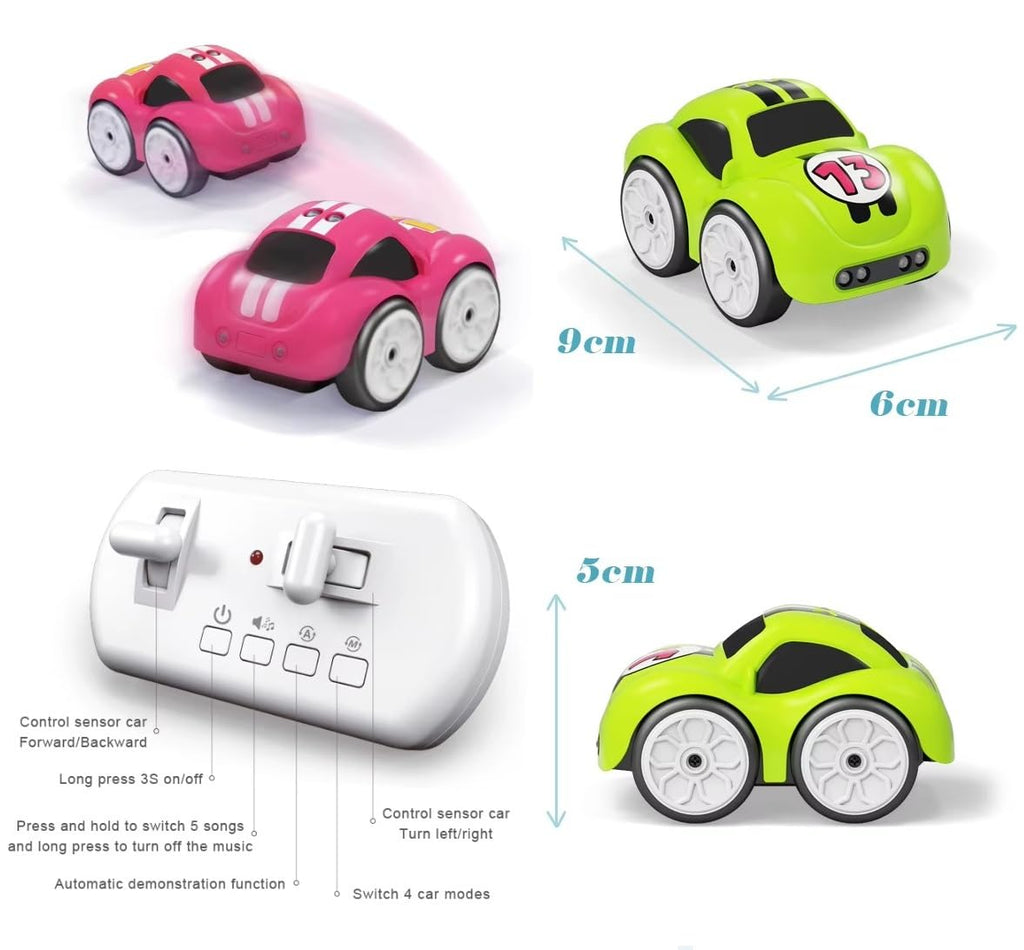 5 in 1 Remote Control Intelligent Sensor Drift Car for Kids – Mini RC Drifting Car with Follow Me, Escape Mode & Music Toy Gifts for Boys Girls Visit the Amitasha Store