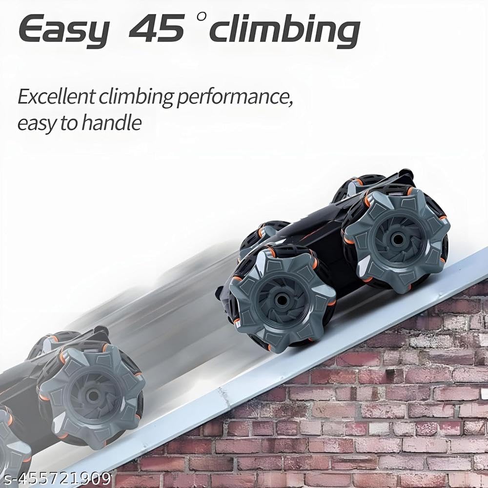 Dual Sided Remote Control Car for Boys 4x4 Rechargeable Off-Road Car 360° Drift Stunt Car for Kids Double Side 4WD High-Speed Climbing Vehicle RC Car