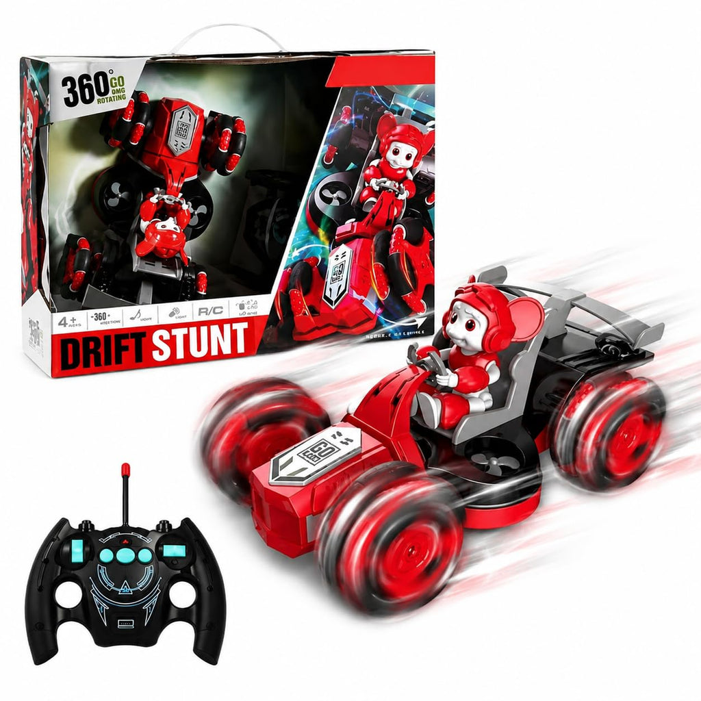 Go Kart Remote Control Drift Car 4x4 RC Drifting Car High Speed Racing 360° Rotate 4WD Toy for Kids Boys Birthday Gift