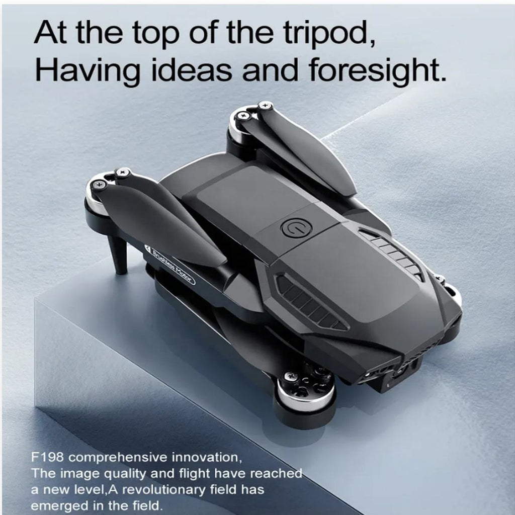 720P HD Mini Drone with Brushless Motor, Obstacle Avoidance, Optical Flow, 360° Stunt & Remote Control
