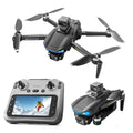 L3 Max GPS Drone with 3-Axis Gimbal Camera, 8K UHD Camera Drone, Display Remote Controller, Omnidirectional Obstacle Avoidance, Brushless Motor, Dual Battery Foldable FPV Drone for Kids & Adults