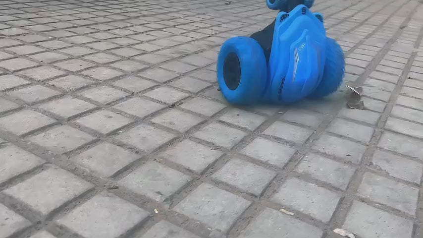 2.4GHz RC Car 360° Rotate Off-Road Remote Control Stunt Car for Kids Boys High Speed Rechargeable Vehicle Birthday Gifts